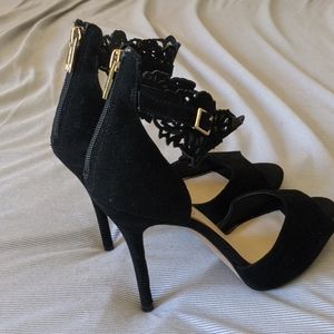 Black Jessica Simpson High Heels Strappy